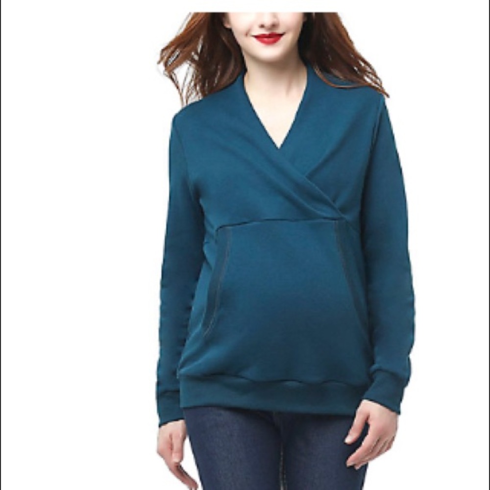 Sold - Kimi+Kai maternity sweatshirt, small